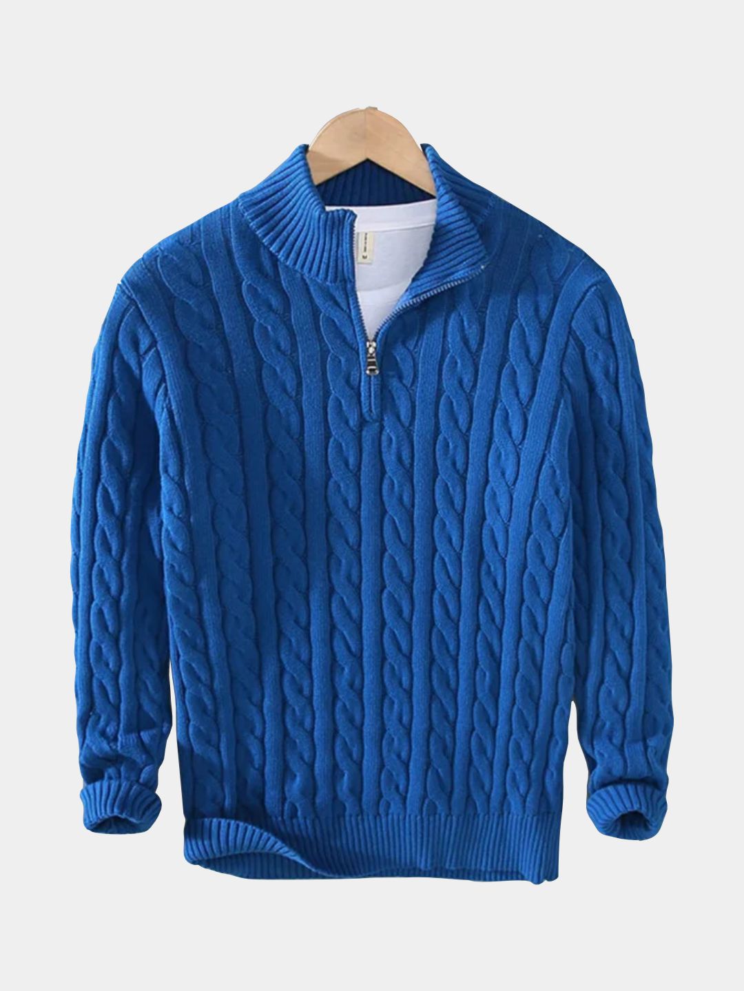 Pull Demi-Zip Highland Tricot