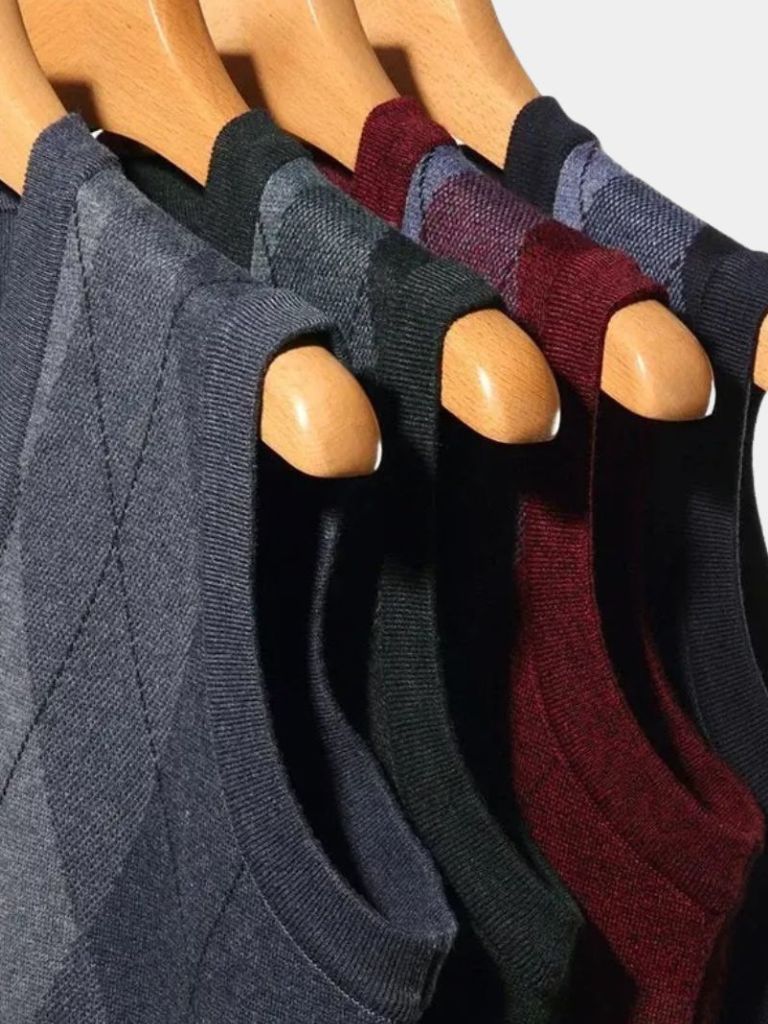 Gilet en Maille Essentiel Académique