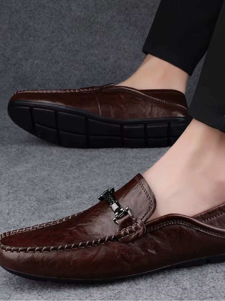 Mocassins en cuir Belgravia