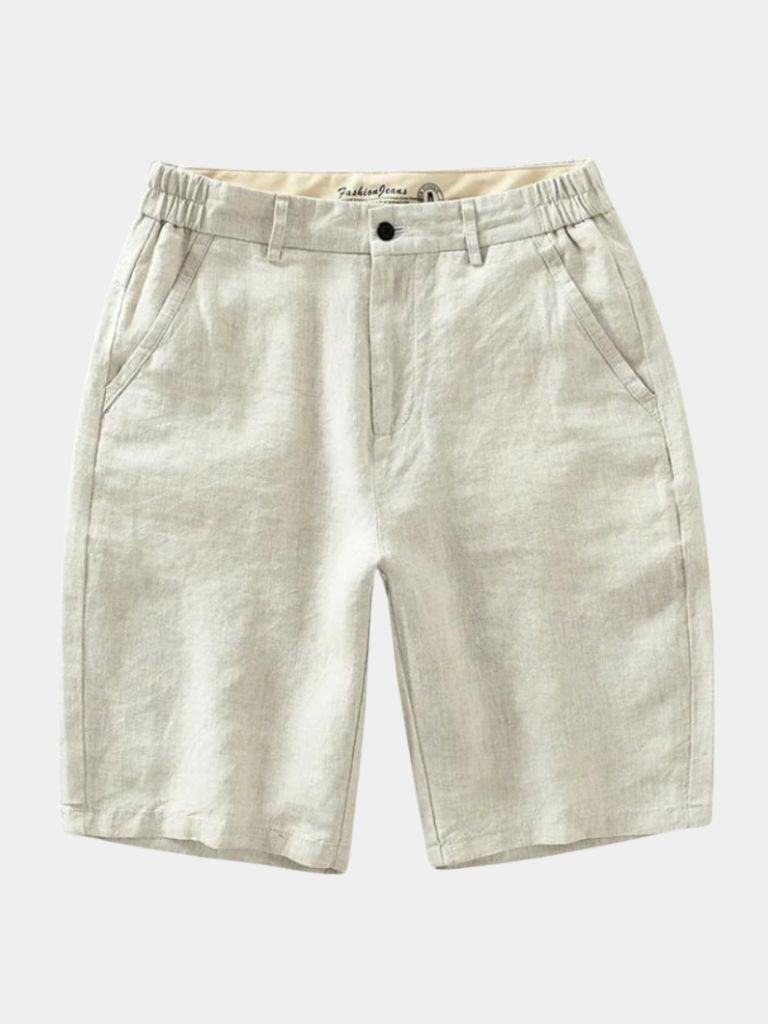 Short Bleu Horizon en lin