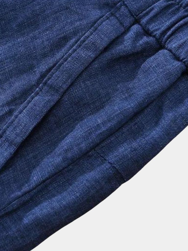 Short Bleu Horizon en lin