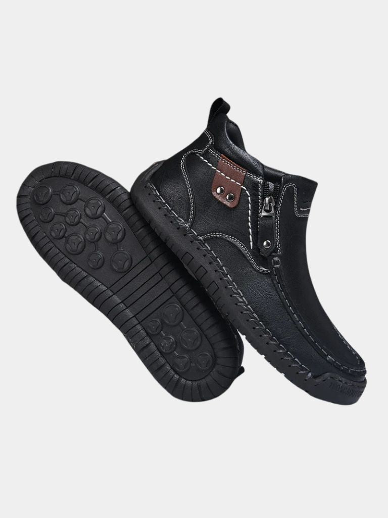 Bottines en cuir Brave