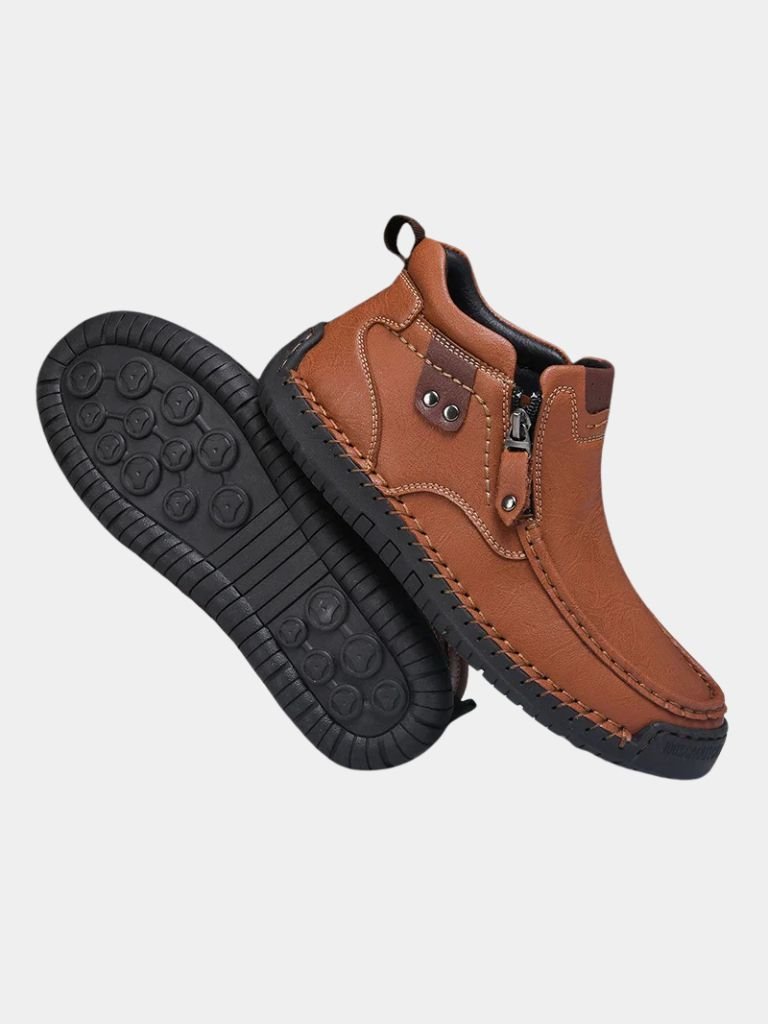 Bottines en cuir Brave