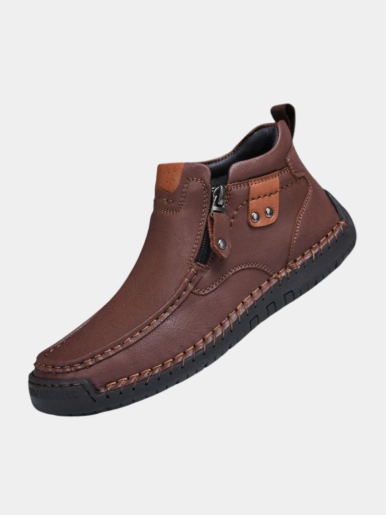 Bottines en cuir Brave