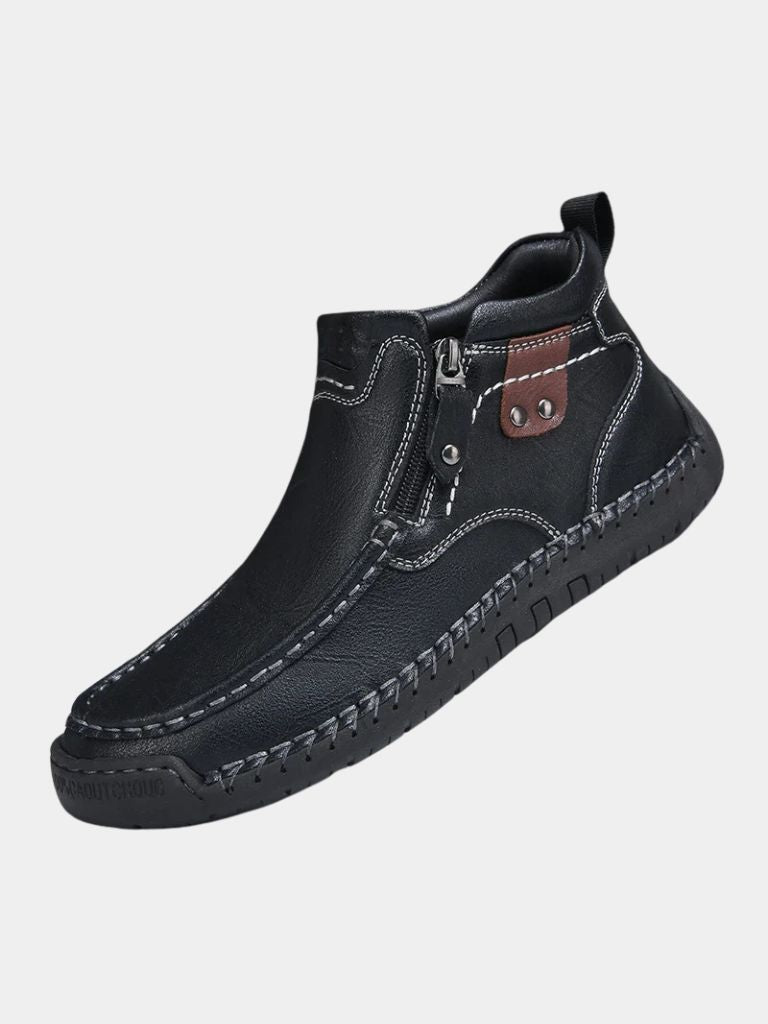 Bottines en cuir Brave