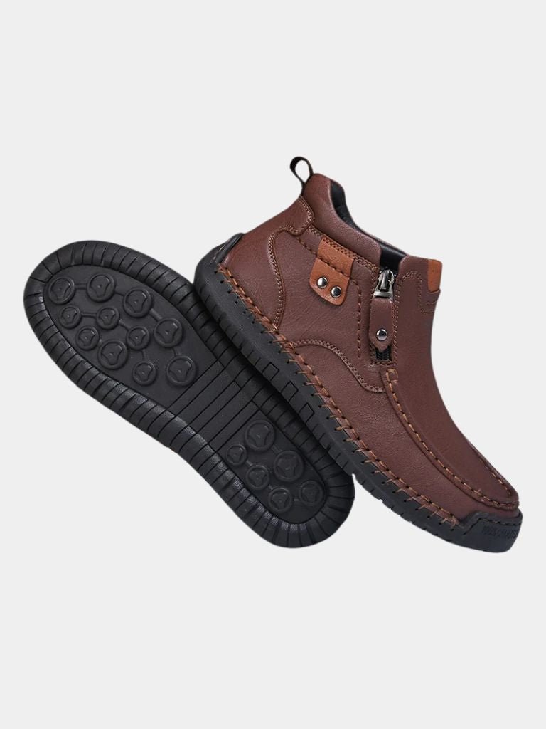 Bottines en cuir Brave