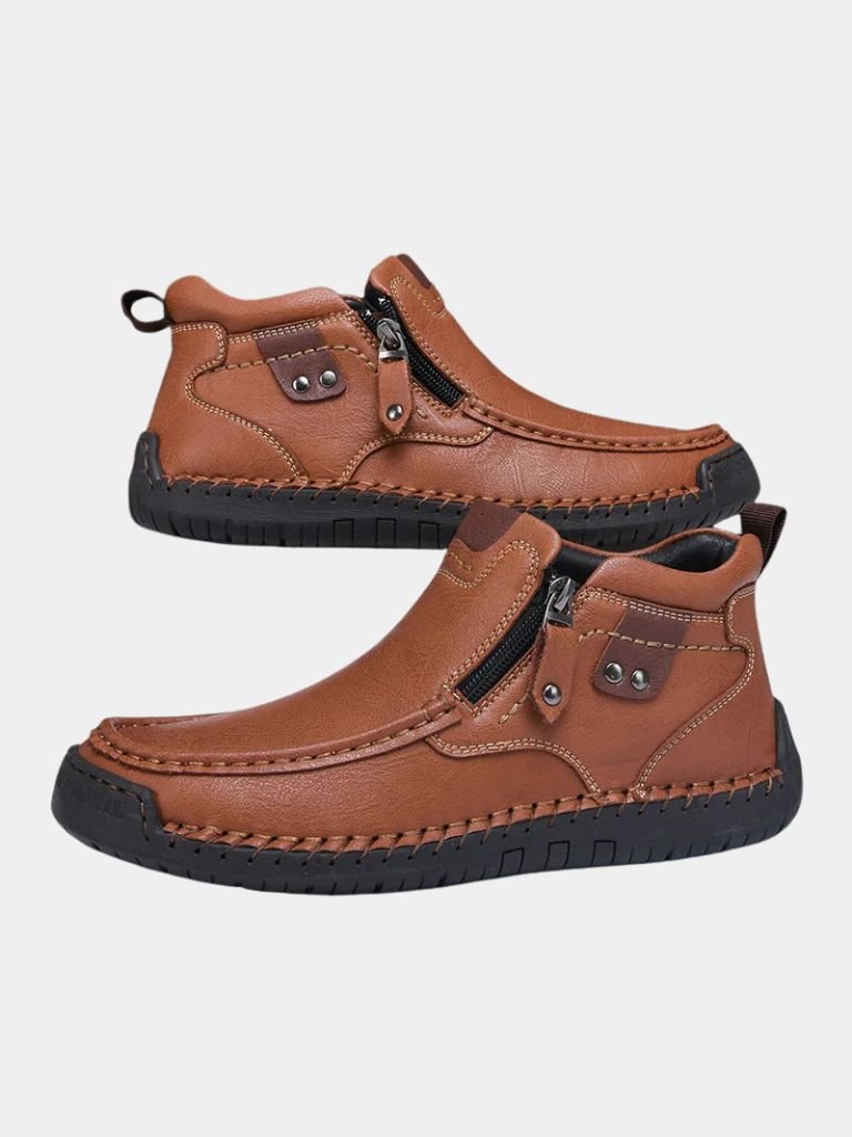 Bottines en cuir Brave