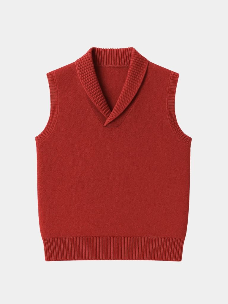 Gilet en Maille Style Britannique
