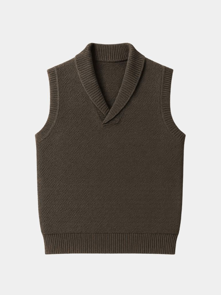 Gilet en Maille Style Britannique