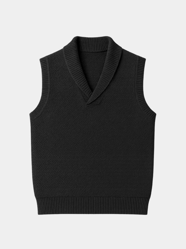 Gilet en Maille Style Britannique