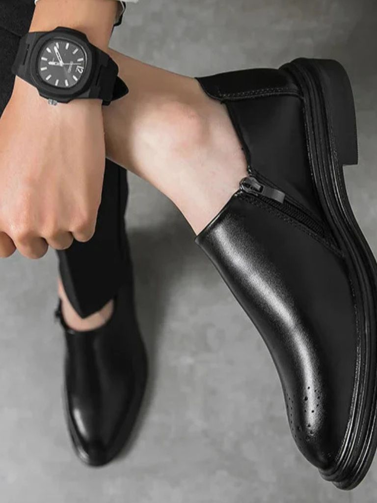 Mocassins en cuir Brun Prestige