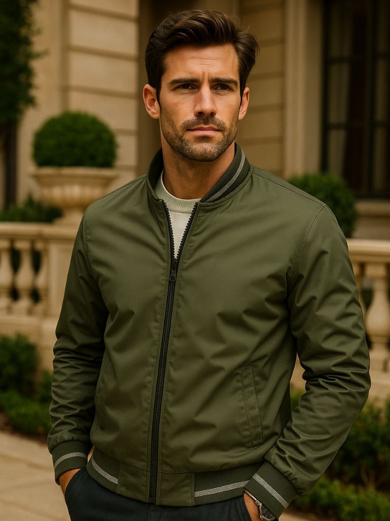 Veste bomber style baseball