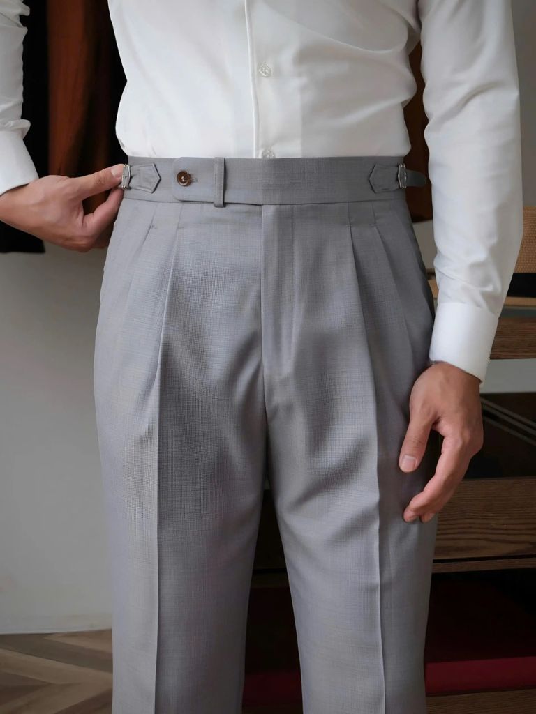 Pantalon Classique Genova à Pattes Latérales