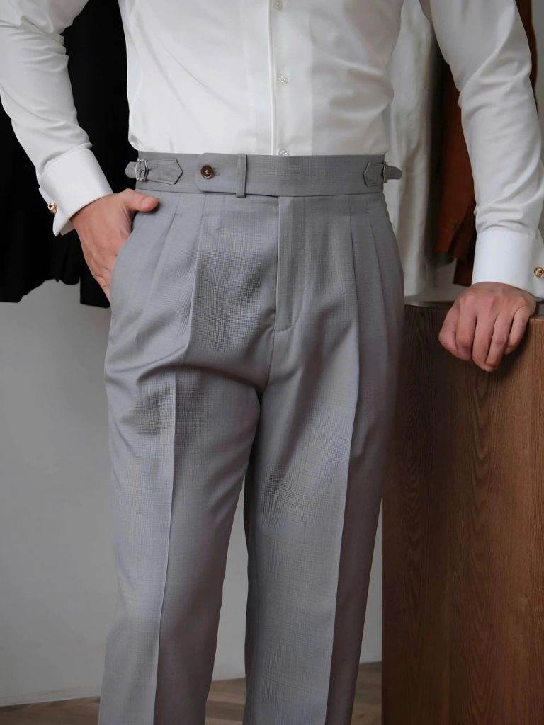 Pantalon Classique Genova à Pattes Latérales