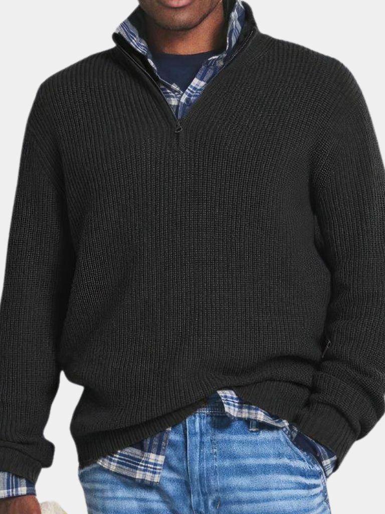 Pull Demi-Zip Highland Classique
