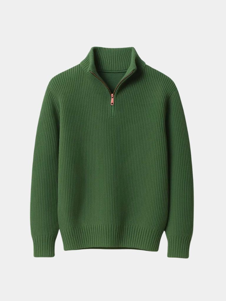 Pull Demi-Zip Highland Classique