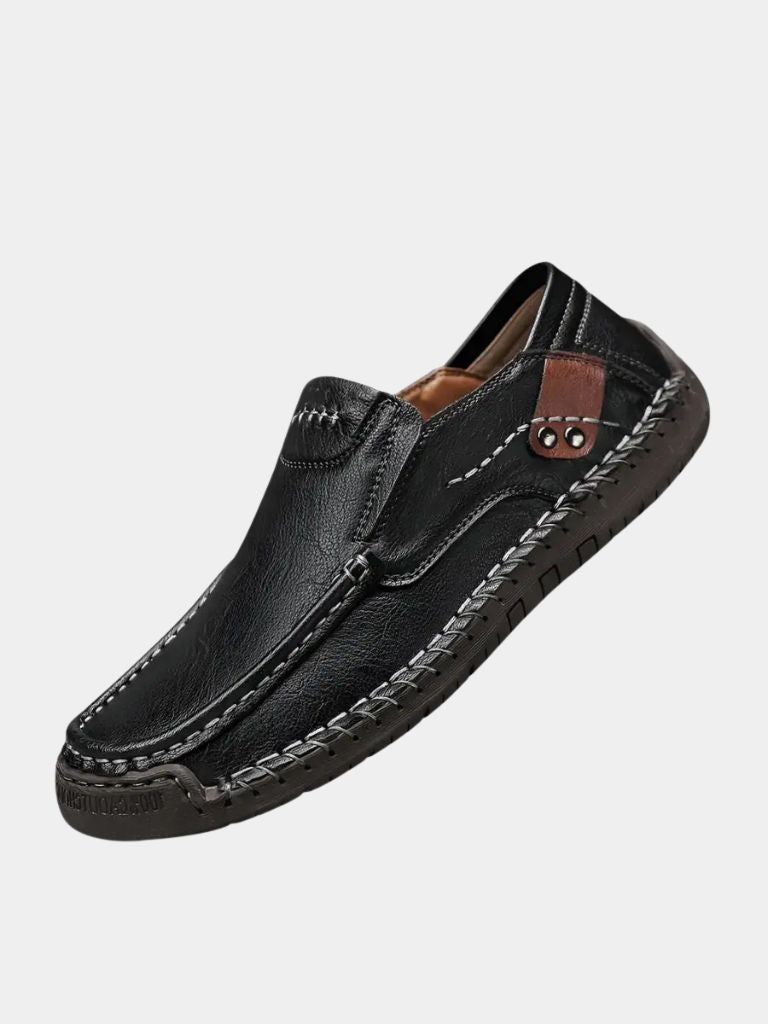 Mocassins en cuir confortables