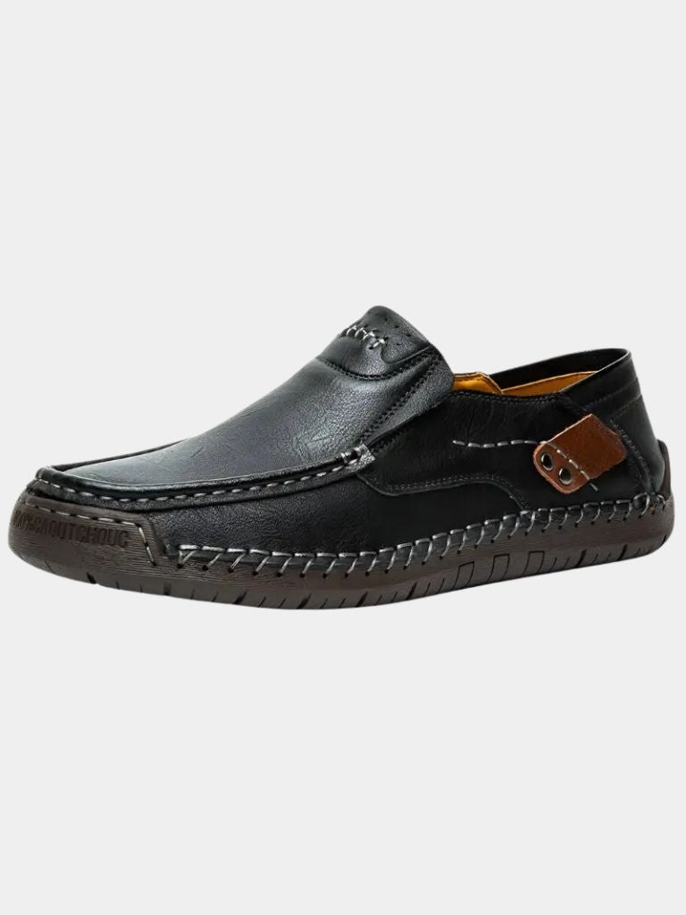Mocassins en cuir confortables