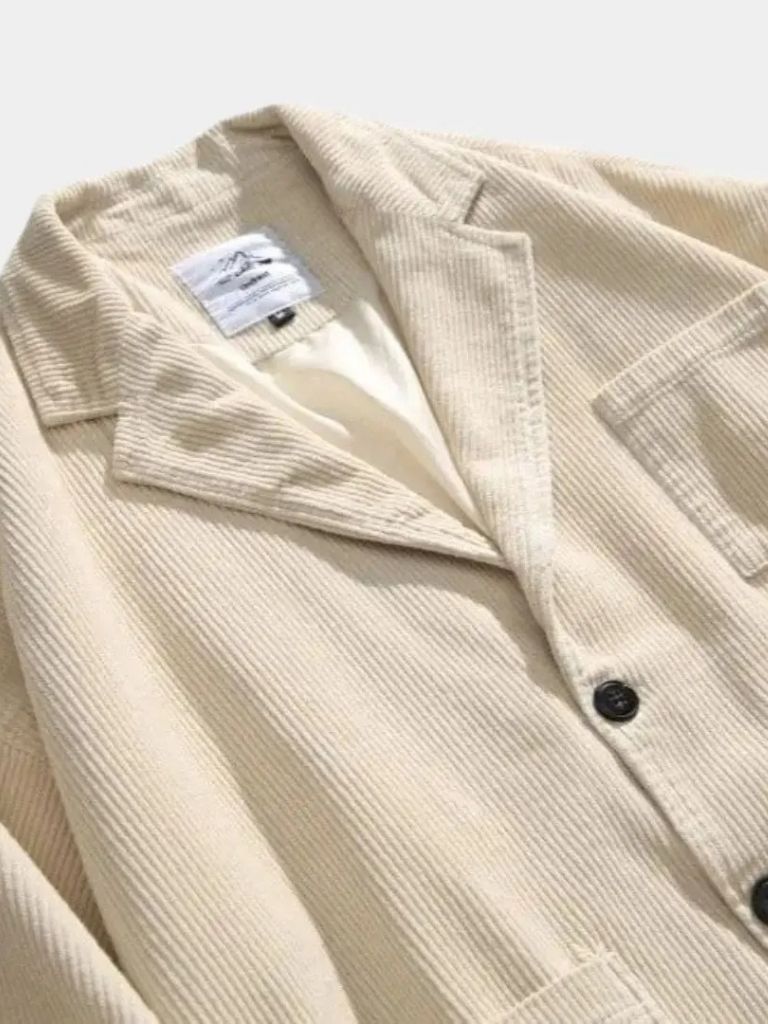 Blazer Velours Côtelé Homme