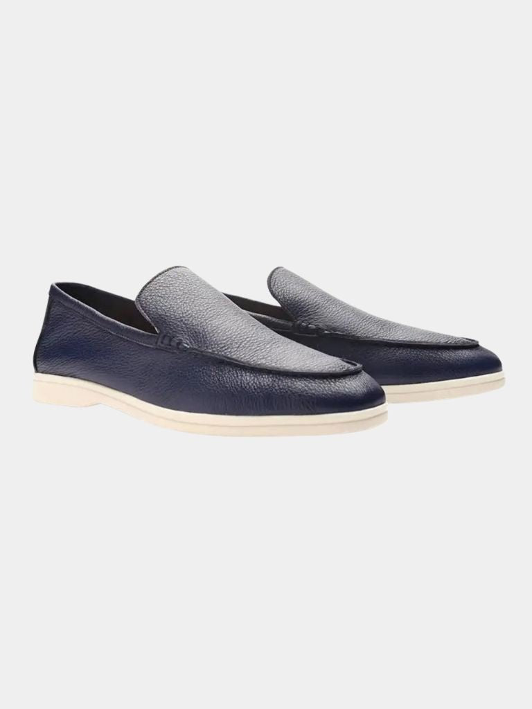 Mocassins en cuir de vachette