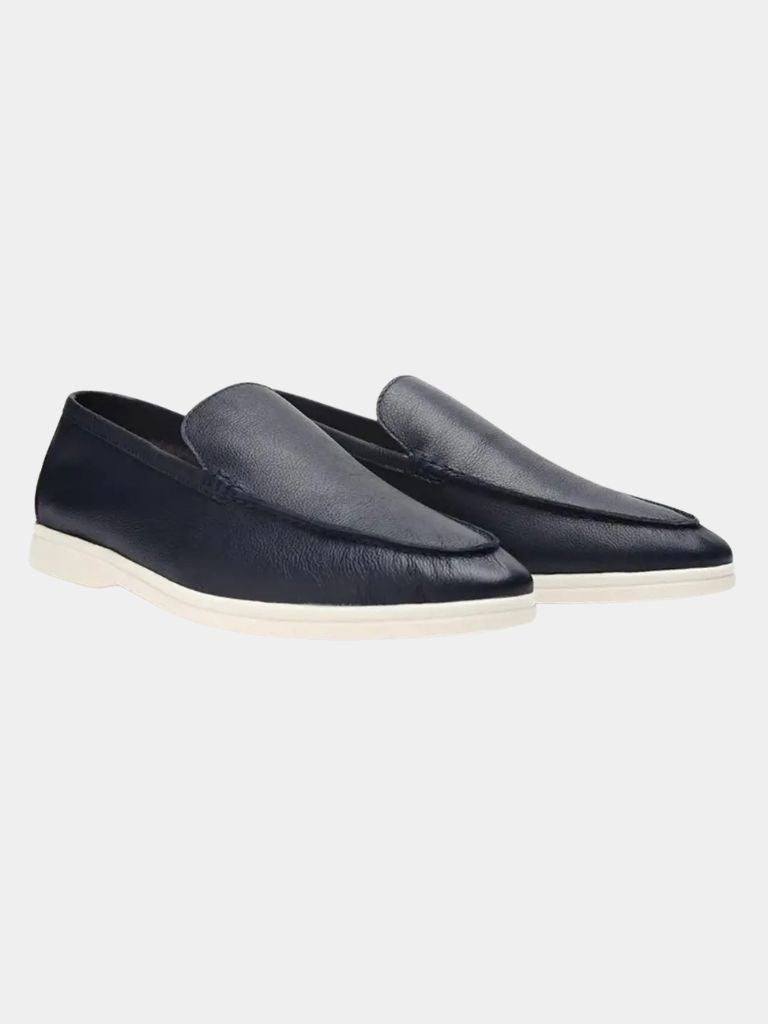 Mocassins en cuir de vachette