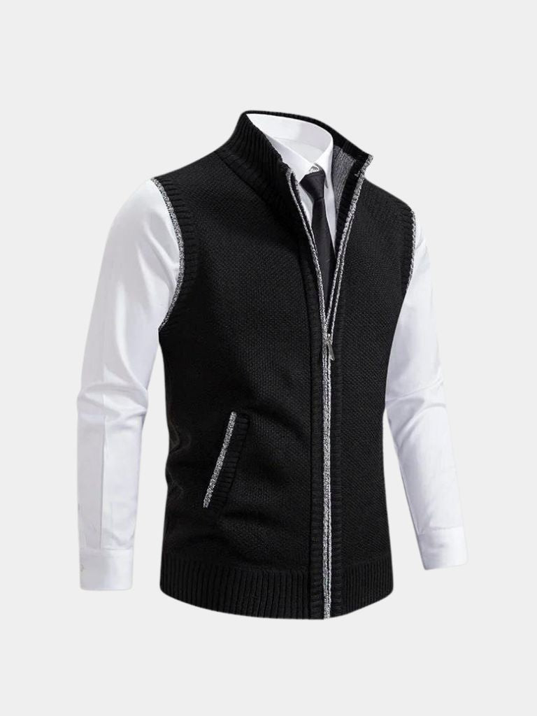Gilet Zippé Élégant
