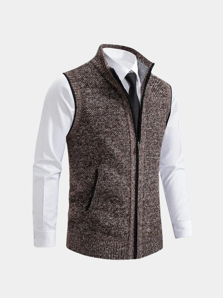 Gilet Zippé Élégant