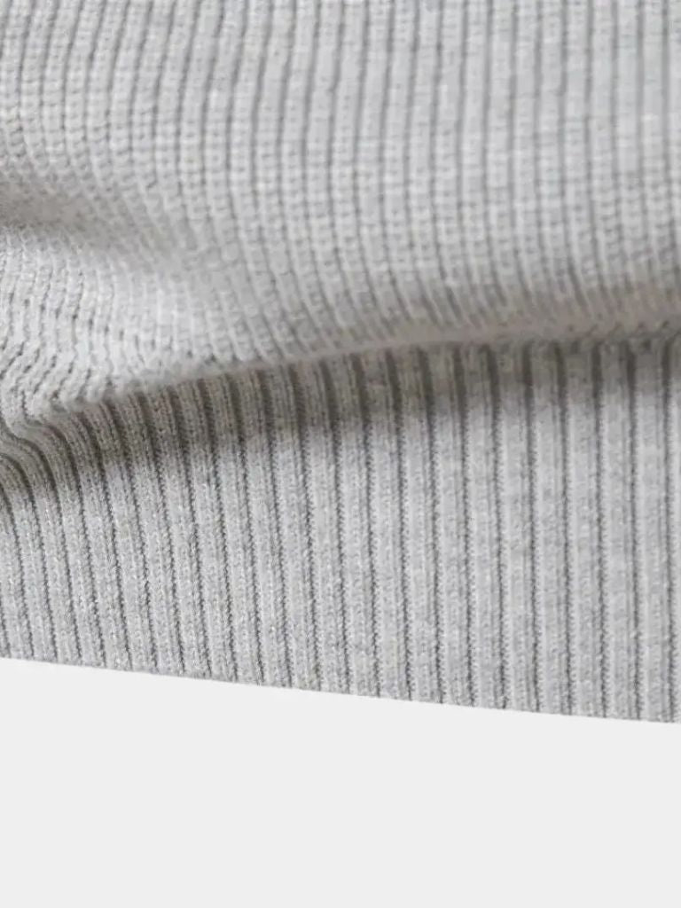 Pull Élégant à Quart de Zip