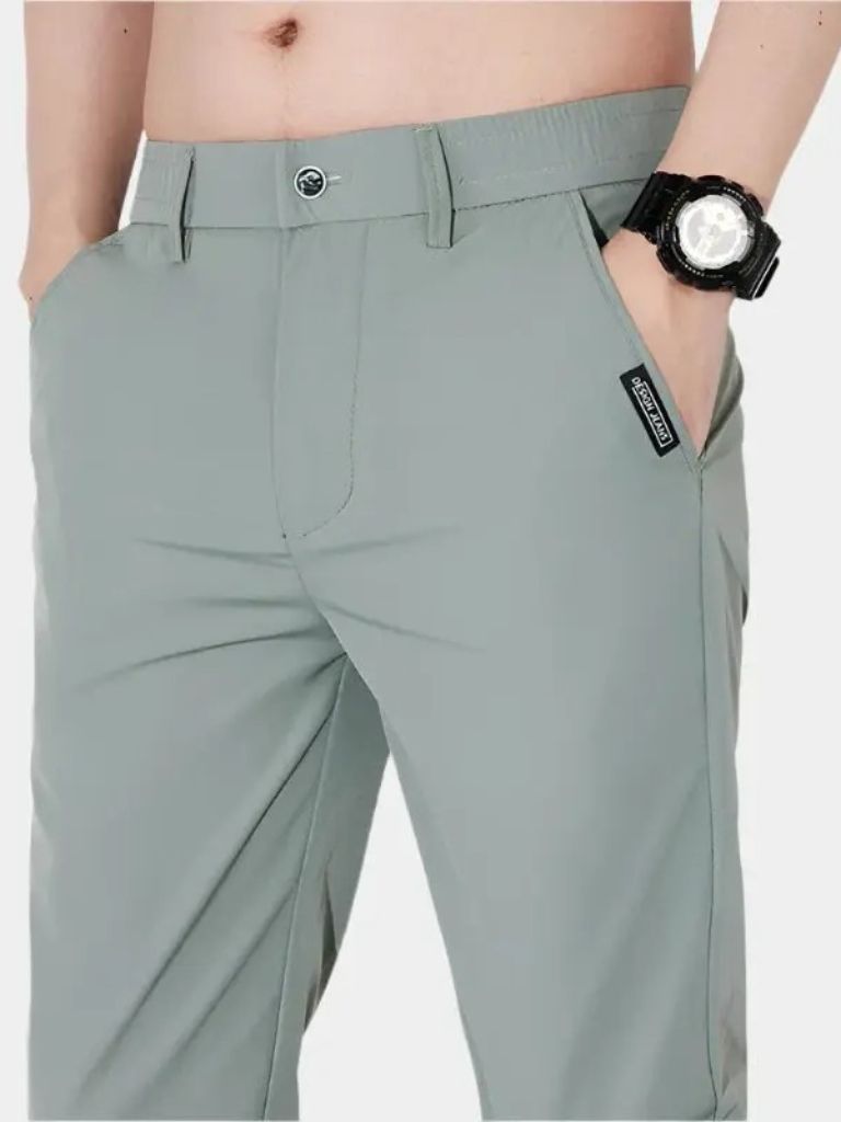 Pantalon Stretch Essentiel – Taille Élastique