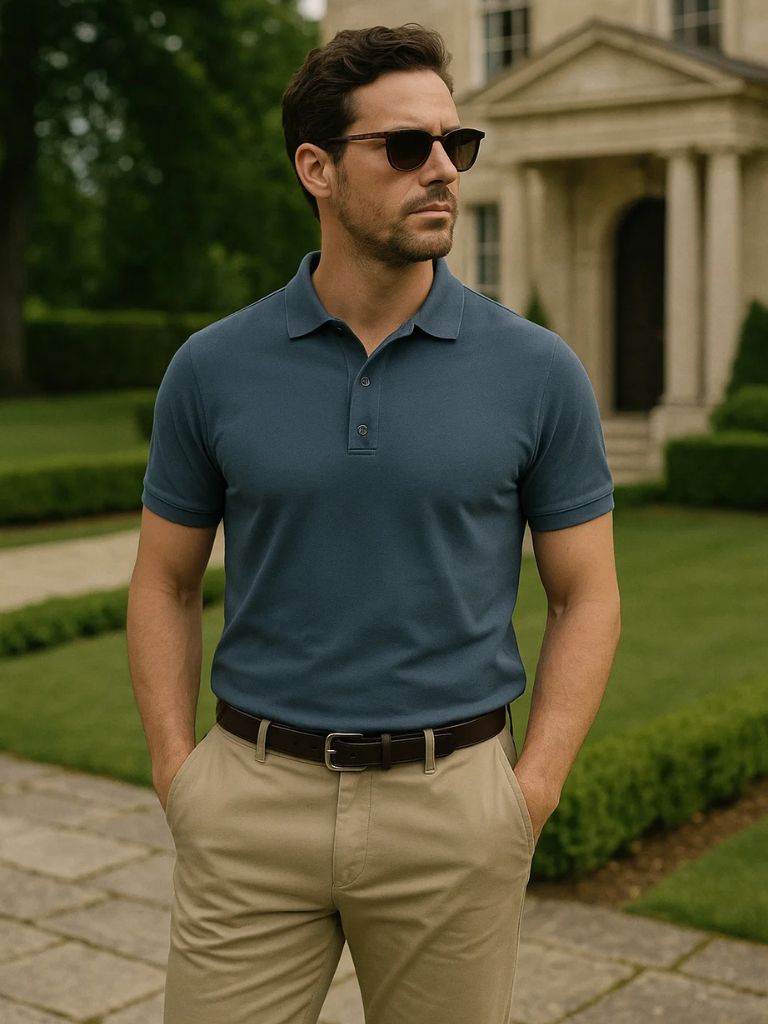 Polo en coton essentiel