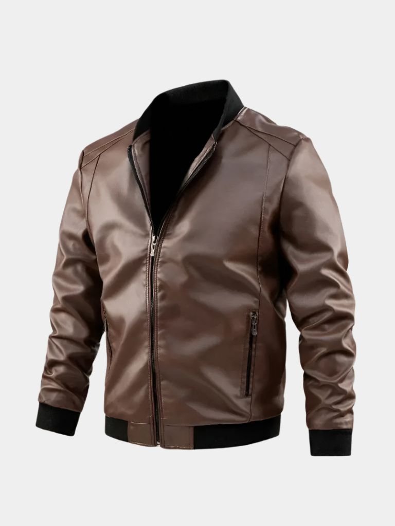 Veste en Cuir Essentielle