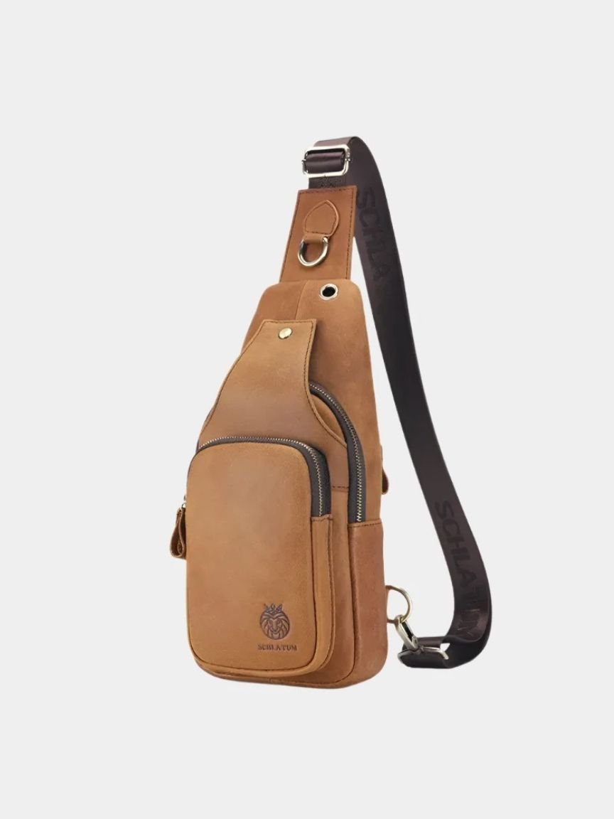 Sacoche en cuir essentielle