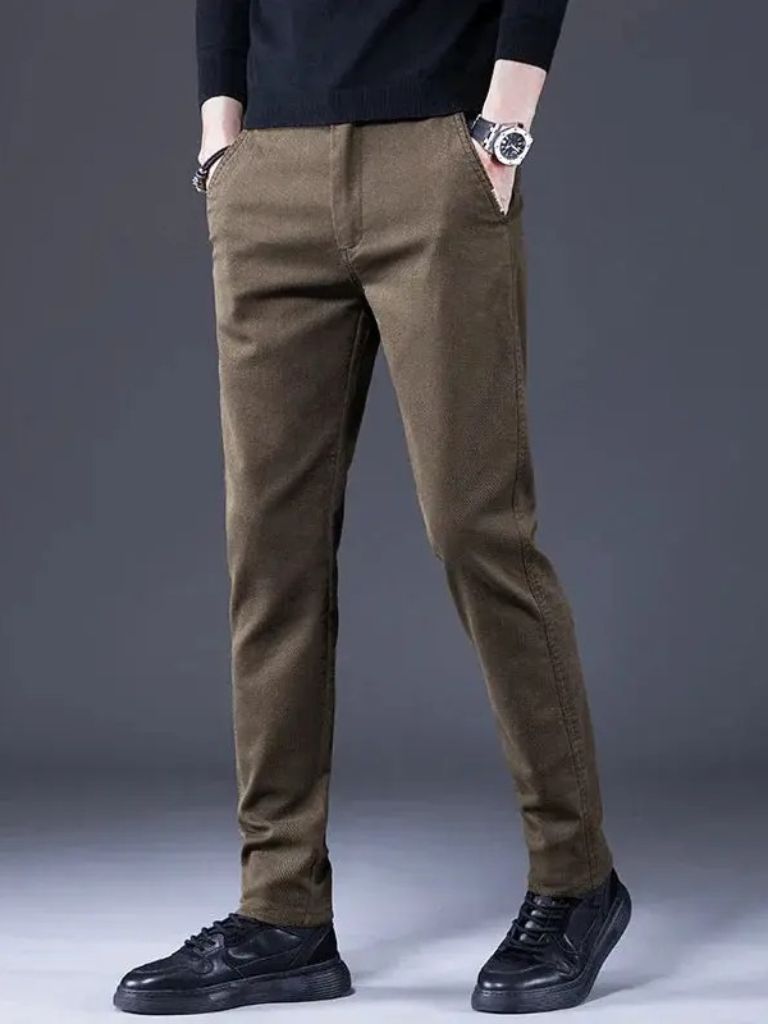 Pantalon droit Essential Stretch