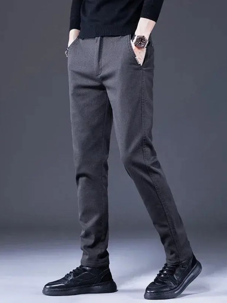 Pantalon droit Essential Stretch