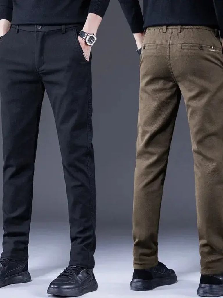 Pantalon droit Essential Stretch