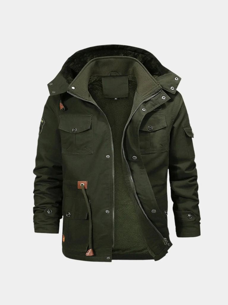 Bomber Polaire à Capuche