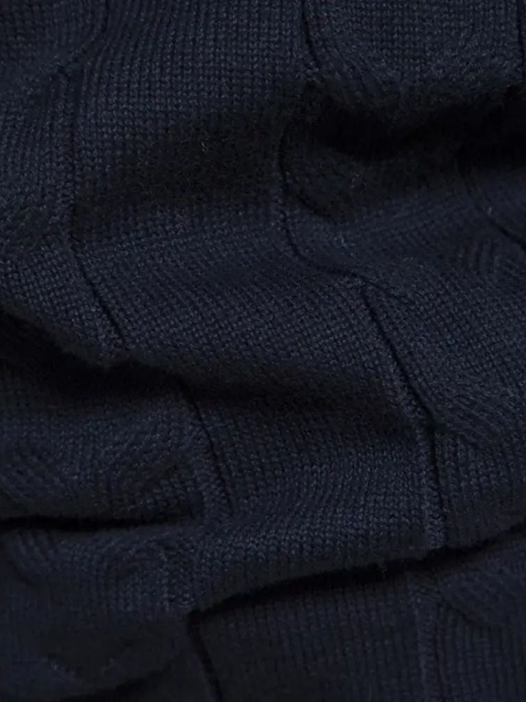 Pull en Maille à Demi-Fermeture Éclair