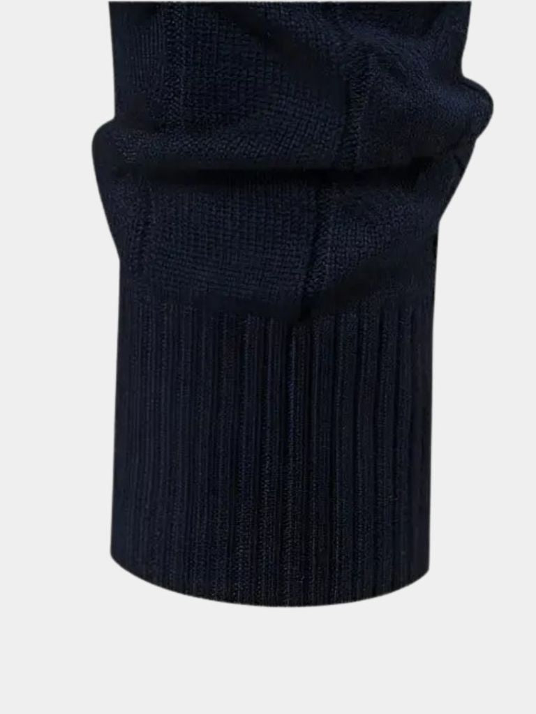 Pull en Maille à Demi-Fermeture Éclair