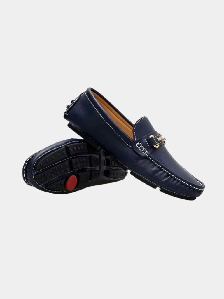 Mocassins en cuir design italien