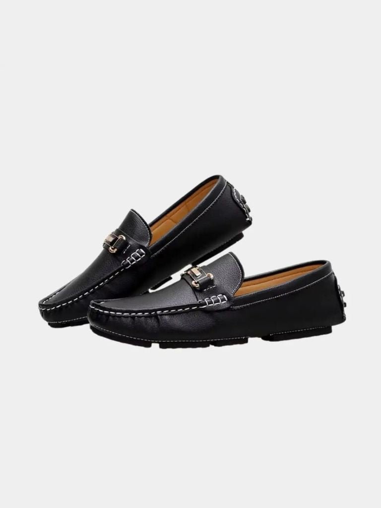 Mocassins en cuir design italien