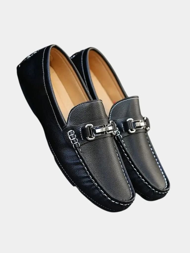 Mocassins en cuir design italien