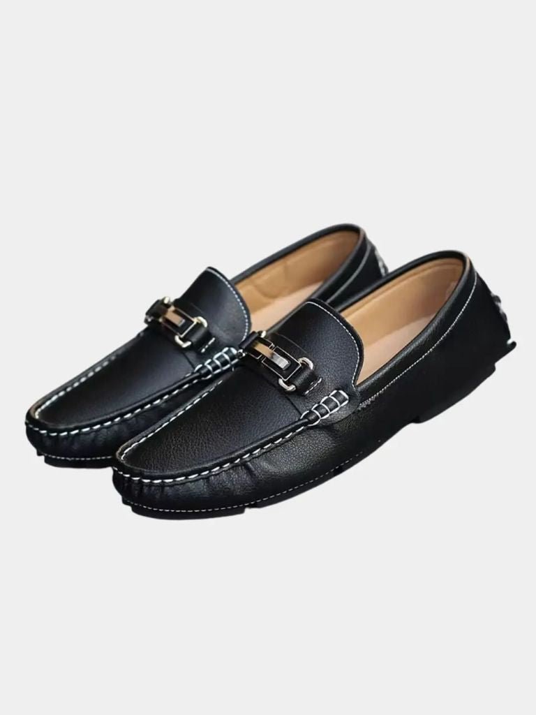 Mocassins en cuir design italien