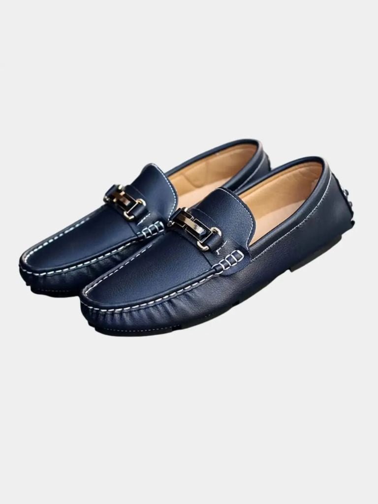 Mocassins en cuir design italien