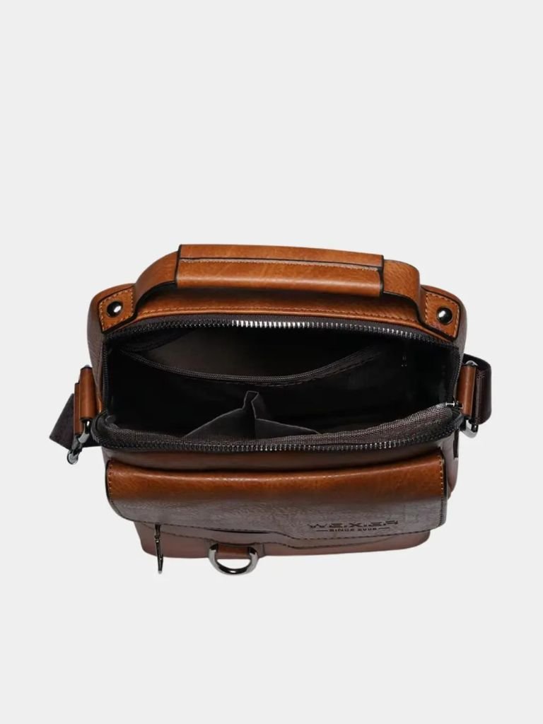Sacoche en cuir crossbody