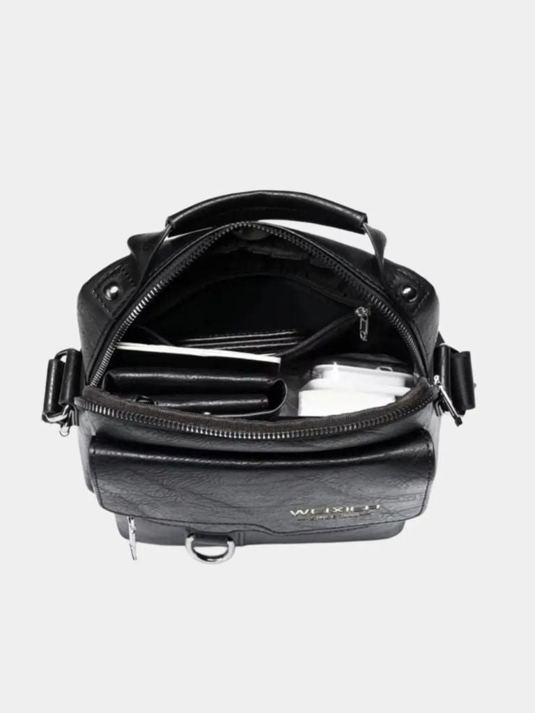 Sacoche en cuir crossbody