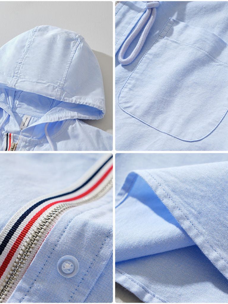 Chemise en lin à capuche Light Covenant