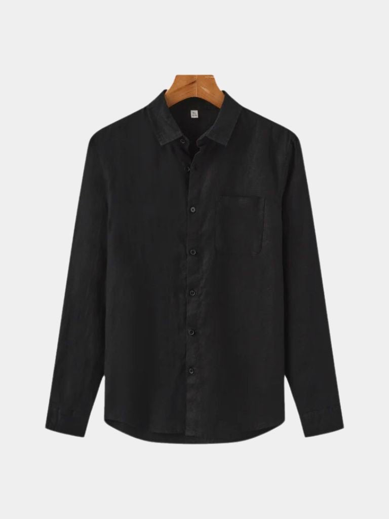 Ensemble en lin noir