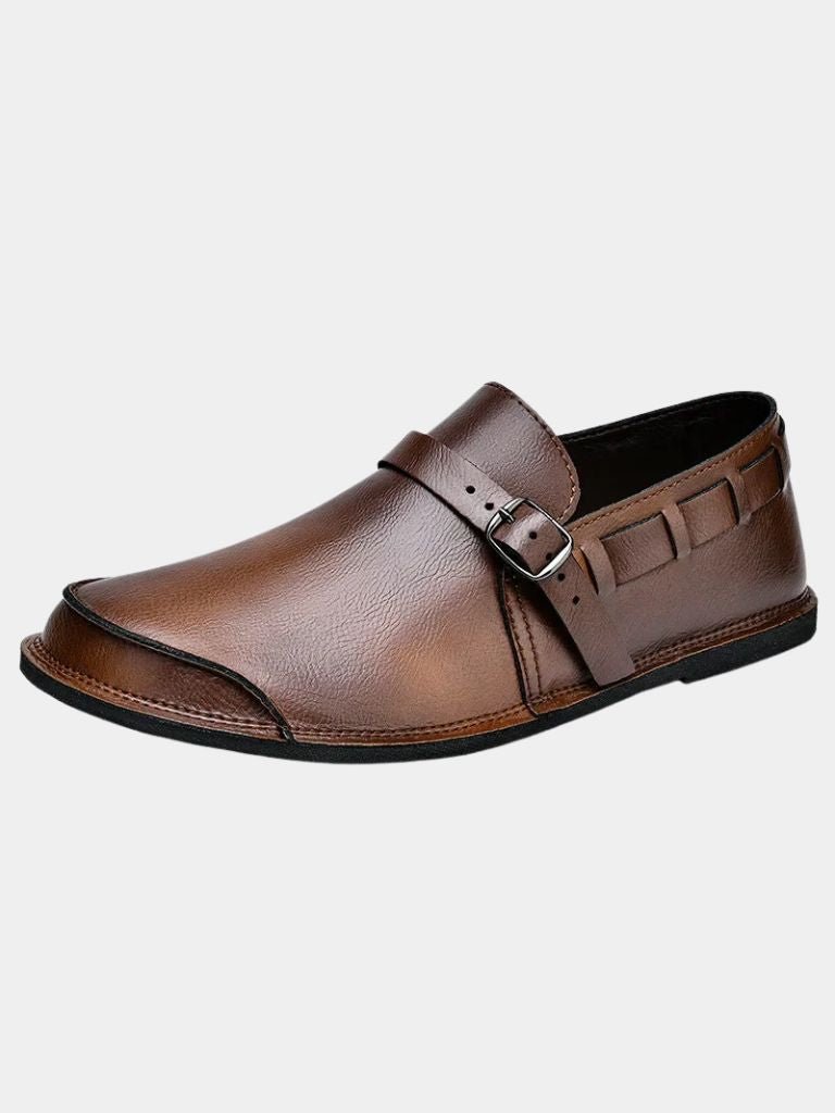 Mocassins en cuir Lorenzo Ducal