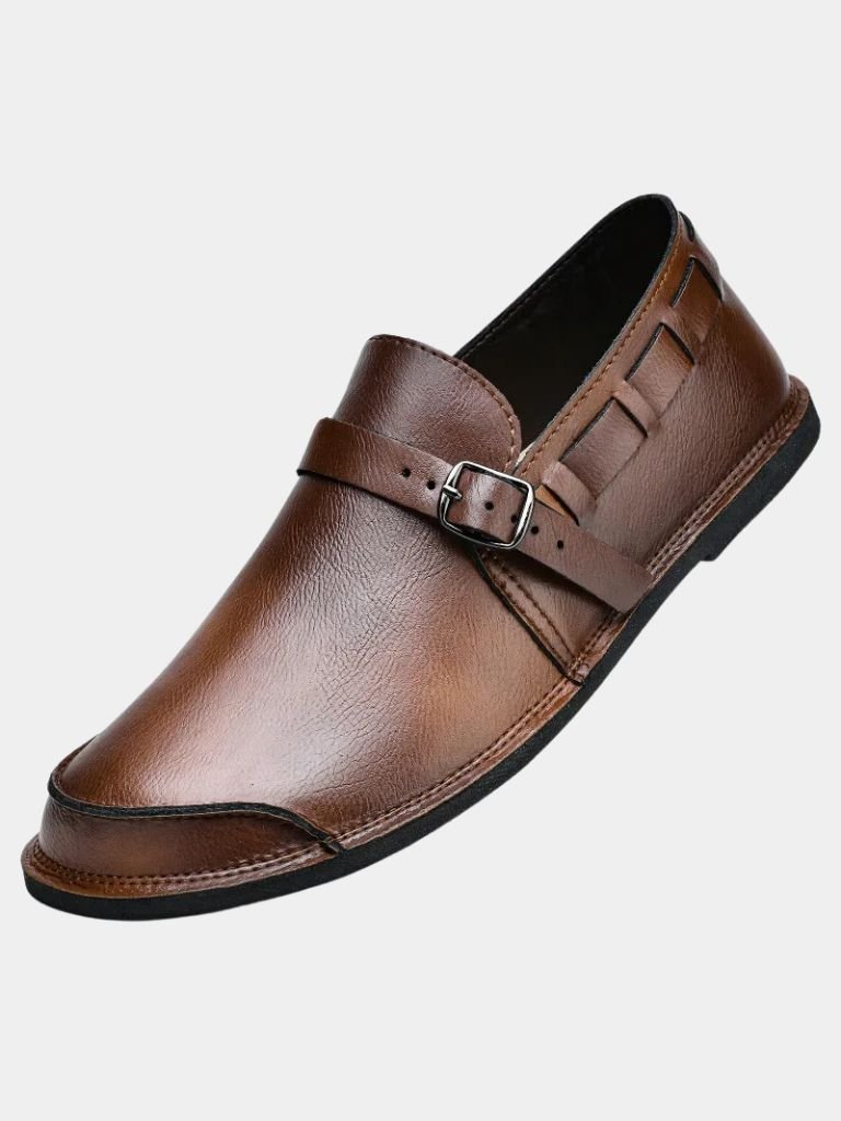 Mocassins en cuir Lorenzo Ducal