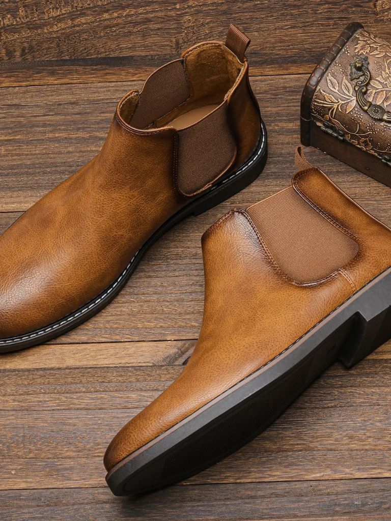Bottines Chelsea Maple Ash